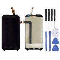 JUNXI Phone case Phone Cover LCD Screen and Digitizer Full Assembly for Blackview BV6000(Black) Highly Recommended (Color : Black)