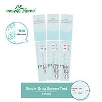 6 Pack Easy@Home Marijuana (THC) Single Panel Drug Tests Kit - Value Pack THC Screen Urine Drug Test Kit - #EDTH-114 Expires 9/19/20