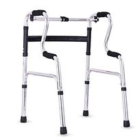 F.A.N.G.YUN Folding Walker Adult Walker with Adjustable Height Portable Walker Walkers Crutches