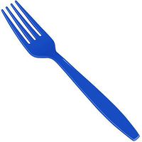 Creative Converting 319029 Plastic Forks, Standard, Multicolor