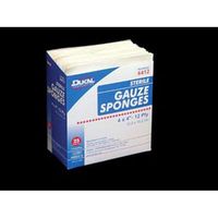 Gauze Sponge, 4" x 4", Sterile, 12-Ply 600 pk