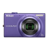 Nikon COOLPIX S6100 16 MP Digital Camera with 7x NIKKOR Wide-Angle Optical Zoom Lens and 3-Inch Touch-Panel LCD (Violet)