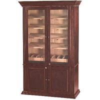 Commercial Humidor with 5000 Cigar Capacity and Fluted Molding
