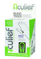 Aculief- Six Pack Display- Award Winning Natural Headache and Tension Relief - Wearable Acupressure (Green))