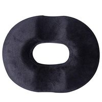 ZHAO YING Donut Tailbone Pillow Hemorrhoid Cushion - Donut Seat Cushion Pain Relief Treatment, Bed Sores (Color : Black)