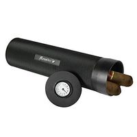 Monsiter Portable Travel Cigar Humidor with Humidifier Pocket Cigar Tube for 3-5 Cigars-Black