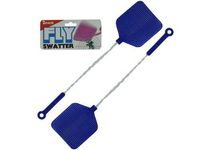 bulk buys GM057-48 4" x 4-1/2" x 16" Metal and Plastic Fly Swatter Value Pack - Pack of 48