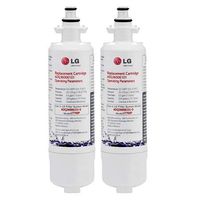 LG LT700P Refrigerator Water Filter, 2 Pack, White