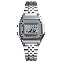 Stylish Outdoor Sports Watch Multi-Function, Classic Smart Watch, Stainless Steel Waterproof Wearable Device Smart Belt Leather Strap Multi-Function Smart Phone Notification Smart Bracelet