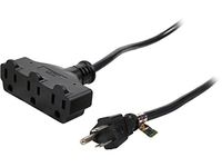 Rosewill ROEC-16BK50 3 Outlets Power Strip 50 Feet Cord Length