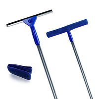 Squeegee and Microfiber Window Washer Squeegee Sets with Adjustable Handles Perfect for Window&Car Cleaning Masthome