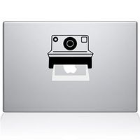 The Decal Guru 2085-MAC-13A-NA Polaroid Camera Decal Vinyl Sticker, 13" MacBook Air,