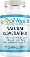 ProHealth Natural Resveratrol (200 mg, 60 Vcaps)