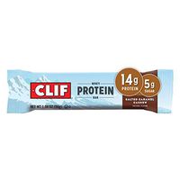CLIF Whey Protein - Snack Bars - Salted Caramel Cashew Flavor - (1.98 Ounce Complete Protein Bars, 8 Count)