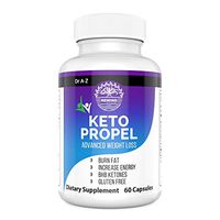 Nature’s Keto Propel BHB Advanced Weight Loss Supplement Keto Boost Smart Keto by Dr A-Z 60 Caps