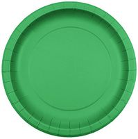 Jubilee 9-inch Paper Plates, 40 Count, Green