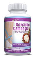 Daily Health, Pure Garcinia Cambogia 1500mg Extract 80% HCA Natural Weight Loss Management Appetite Suppressant Metabolism Energy Support Supplement No GMO Fillers 60 Vegetable Capsules
