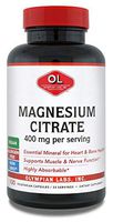 Olympian Labs Magnesium Citrate 400MG, 100-Count (Pack of 2)