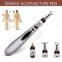 Electronic Acupuncture Pen, Electric Meridians Laser Acupuncture Machine Magnet Therapy Instrument Meridian Energy Pen Massager Relief Pain Tools
