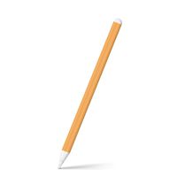 igsticker Ultra Thin Protective Body Stickers Skins Universal Decal Cover for Apple Pencil 2nd Generation (Apple Pencil Not Included) 012235 Orange　Monochromatic　Simple