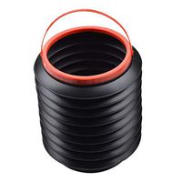 Collapsible Bucket Compact, Portable Folding Water Container 4L Water Storage Wash Basin for Traveling Hiking Fishing Boating Gardening Camping