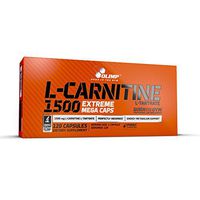 L Carnitine Capsules - L Carnitine Tartrate - L Carnitine L Tartrate - L-Carnitine L-Tartrate - L Carnitine Supplement - L Carnitine for Weight Loss Capsules - Olimp L Carnitine 1500mg - 120 Capsules