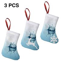 Santa Claus Snowman Christmas Figure Decoration Water Splash Blue Fashion for Funny Xmas Party