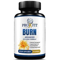 Burn Advanced Fat Loss Diet Formula - Thermogenesis Promotes Energy Focus and Weight Loss - Appetite Suppressant - Natural Thermogenic Fat Burning Supplement - Quality Fat Burner
