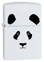 Zippo Panda White Matte Pocket Lighter