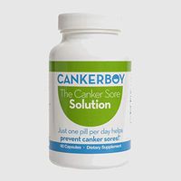 Cankerboy Canker Sore 2 Month Treatment with Vitamin B12 and L-Lysine to Reduce and Eliminate Recurring Canker sores 60 Count