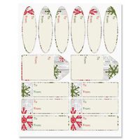 Wood Wash Flakes Labels