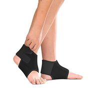 Sport Unisex Child Ankle Brace, Fitness Adjustable Breathable Non Slip Sleeve Double Magic Stick Compression Ankle Support Wraps for Sport, Ankle Sprain, Plantar Fasciitis, Injury Recovery
