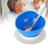 ZZYYZZ Adaptive Tableware Anti-Slip Anti-Scald Suction Sucker Bowl for Elderly, Children, Disabled, Durable, Lightweight, Yet Break and Scratch Resistant