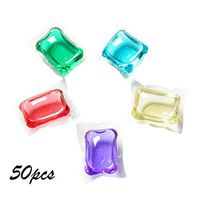 Ywoow Laundry Ball Beads, Portable Laundry Gel Bead Capsules Travel Washing Liquid Pod Cleaner Cleaning, Laundry Ball Gel