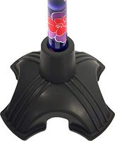 NOVA Cane Tip, Stand Alone Quad Tip with Rubber Grip Traction for Walking Cane, Extra-Wide Cane Tip, Fits all 3/4” Diameter Canes