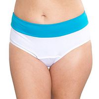 Fannypants Award Winning Balance Washable Incontinence Panty for Women (2XL, White)