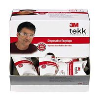 3M 143673 Hearing Protection NRR 29DB Disposable Earplugs44; Pack of 50