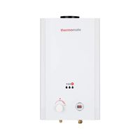 thermomate ZERO10 2.64 GPM Propane Tankeless Gas Water Heater for Outdoor, Low Pressure Startup, White
