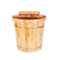 Foot Tub,Cedar Barrels,Wooden Tubs,Household Footbaths,Deep Barrels,Wooden Barrels,Foot Spa Wooden Tub,Relieve Muscle Pain and Fatigue