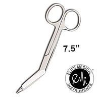 EMI 7.5 inch Lister Medical Bandage Scissor Perfect for Nurses and Professionals