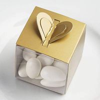 Efavormart Gold Box Wraps for Wedding Event Birthday Party Bridal Shower Anniversary Favor Decor Box Wraps -100pc