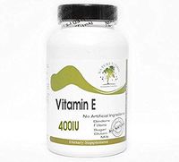 Vitamin E 400IU Non-Oily ~ 200 Capsules - No Additives ~ Naturetition Supplements