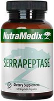 NutraMedix Serrapeptase - Proteolytic Enzymes for Cardiovascular Support with Inulin from Jerusalem Artichoke (120 Vegetarian Capsules)