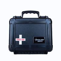Outer Limit Supply Individual First Aid Kit (IFAK) - Waterproof, Crush Proof, HSA/FSA Eligible - Black Case