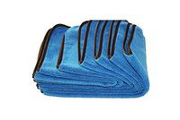 6pc Microfiber Towels Super Deluxe Auto Home Cleaning Ultra Soft Thickest Cloths