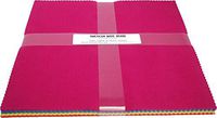 American Made Brand Cotton Solids Brights 10" Squares 42 10-inch Squares Layer Cake