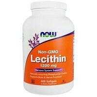 Lecithin, 1200 mg, 400 Sgels by Now Foods (Pack of 4)