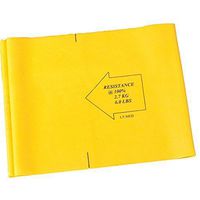 Balego Stretch Band 4-Foot Piece, Light/Medium 6 Pound Resistance, Yellow (Education Package, 12 Bands)