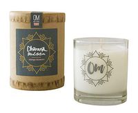 Dhāranā Meditation Candle, Natural Soy Wax with Orange Blossom Essential Oil Scent, Creates a zen, peaceful state for deep meditation