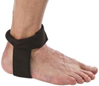 Cho-Pat Achilles Tendon Strap - Developed w/ Sports Medical Professionals at Mayo Clinic to Reduce Stress & Alleviate Achilles Tendonitis Pain - Black (Large, 11.5"-12.5")
